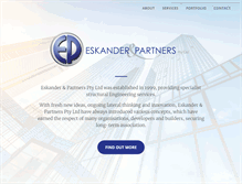 Tablet Screenshot of eskanderpartners.com.au